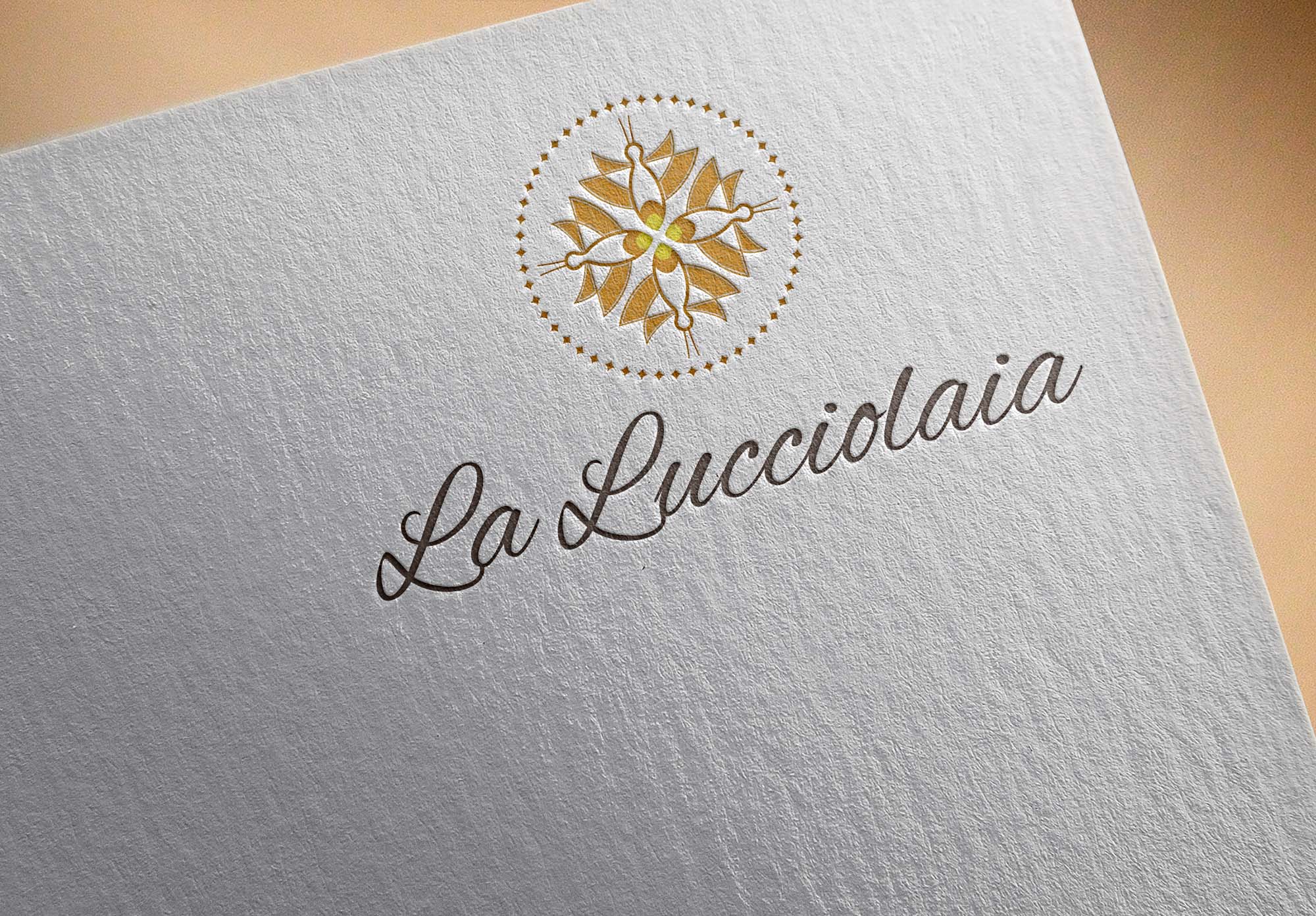 displaydesign marco bruni agriturismo la lucciolaia san gimignano carta da lettere